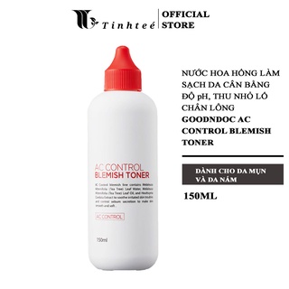 Nước hoa hồng ngừa viêm GoodnDoc Ac Control Blemish Toner 150ml