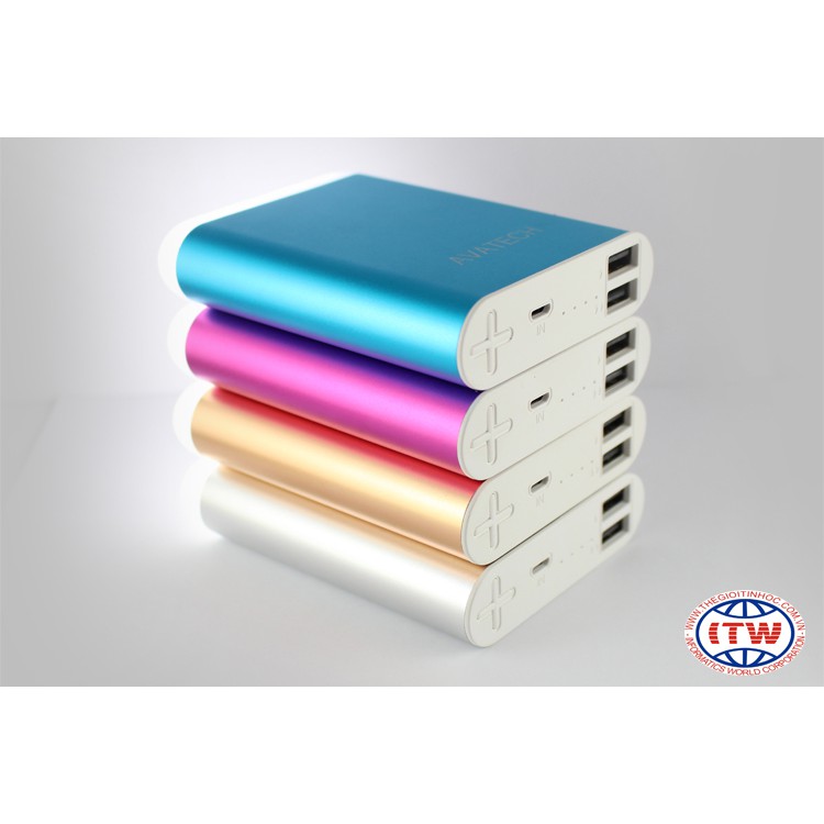 Pin sạc dự phòng kiêm đèn LED AVATECH 12000mAh