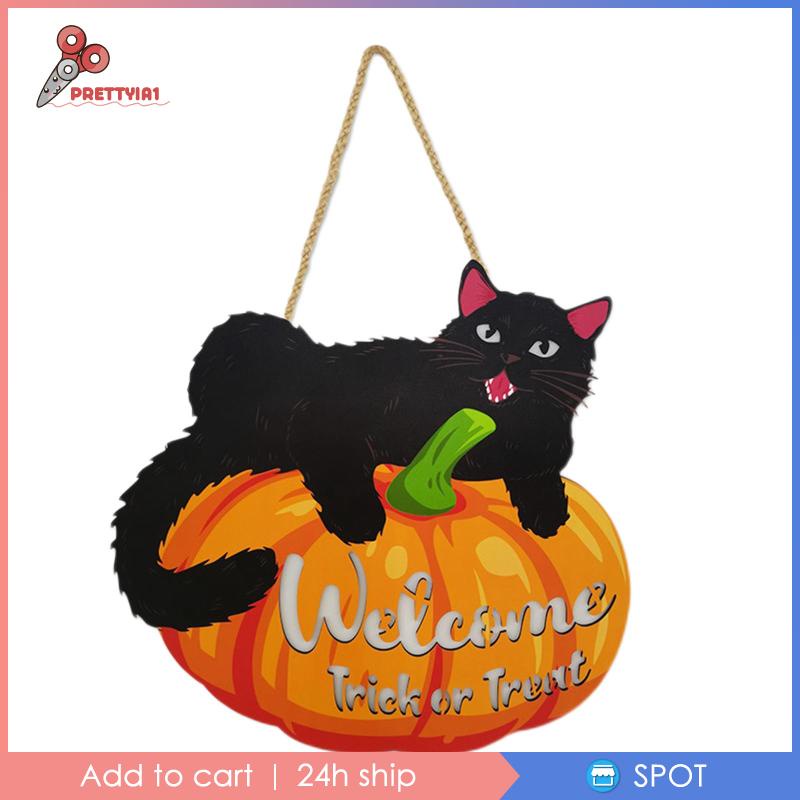 Biển Hiệu Treo Tường / Cửa Ra Vào Trang Trí Tiệc Halloween Prettyia1