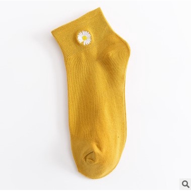 Vớ Cotton Họa Tiết Hoa Xinh Xắn Cho Nữ