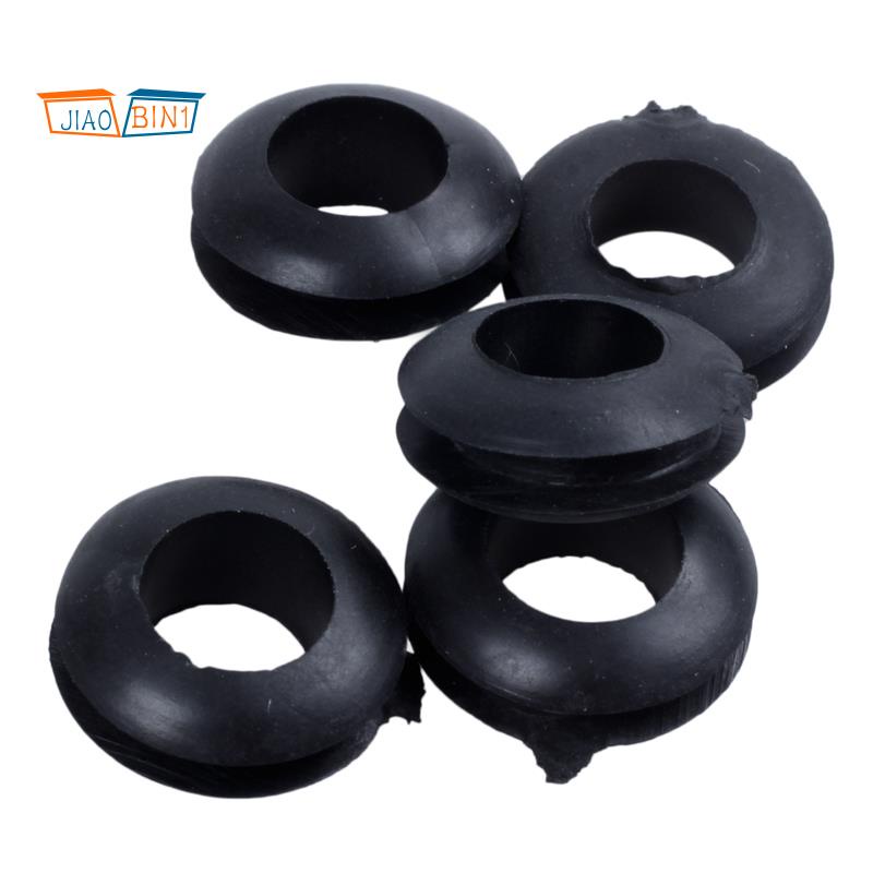 5 vòng đệm cao su 8mm màu đen
