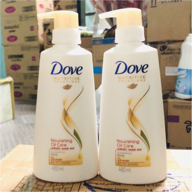 &lt;&lt;Combo&gt;&gt; Dầu Gội  Xả Dove 480ML Thái Lan Chính Hãng