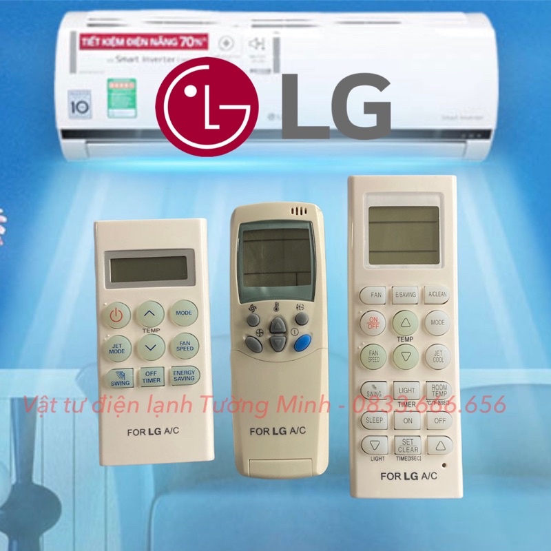 Remote điều khiển điều hoà máy lạnh LG