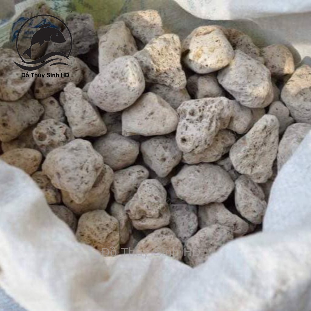 Đá nham thạch trắng 500G TURKEY giá rẻ