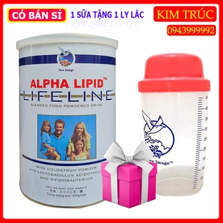 Sữa Alpha Lipid 450g Kèm Ly Lắc