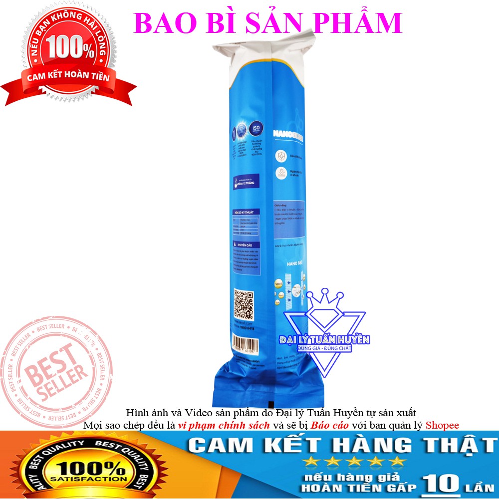 Lõi Nano Silver Karofi chính hãng - Lõi Nano Bạc - Lõi lọc nước số 9 | BigBuy360 - bigbuy360.vn