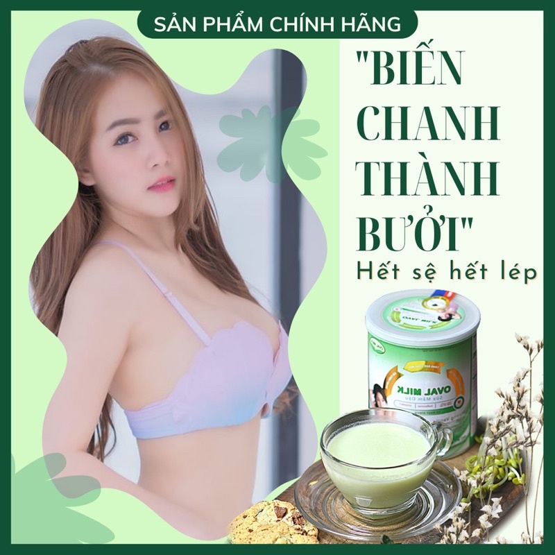 TĂNG VÒNG 1 OVAL MILK NỞ NGỰC SIÊU NHANH SiÊU Hiệu Quả
