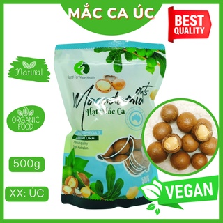 Hạt mắc ca - hạt macadamia úc đóng bịch 500g