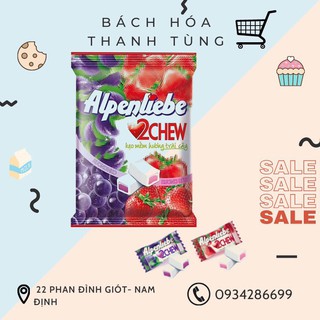 Combo 10 gói kẹo Alpenliebe mềm mix dâu nho