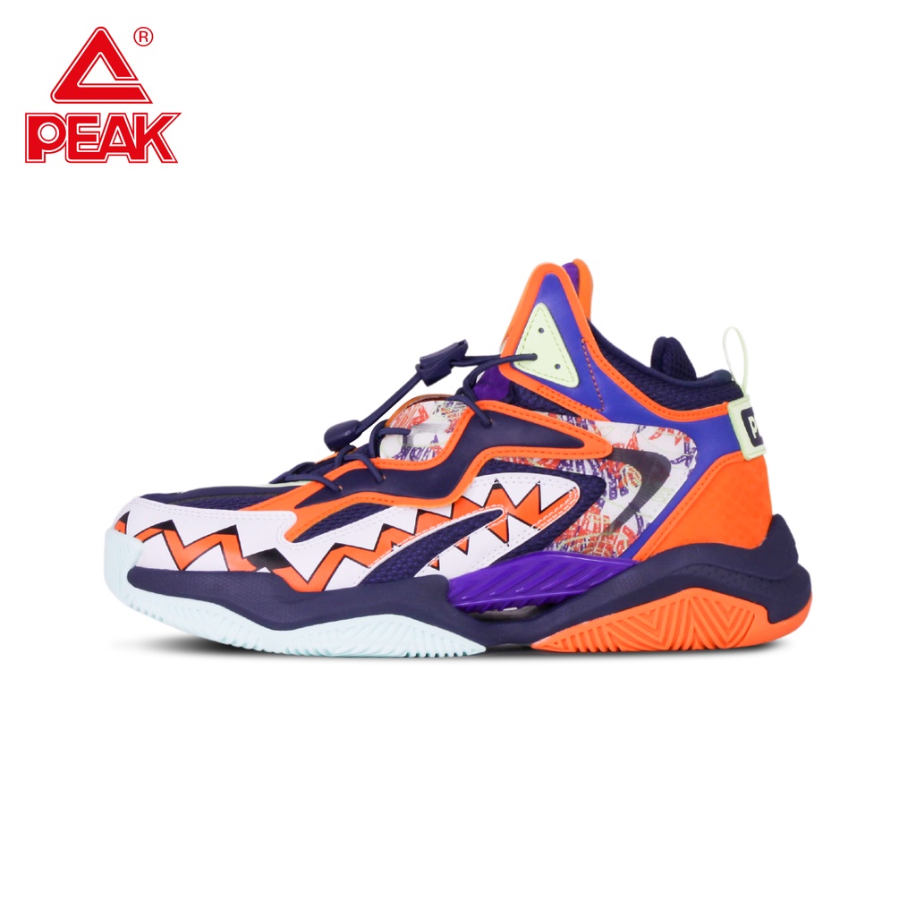 Giày Bóng Rổ Trẻ Em Cổ Mid PEAK Basketball MONSTER EK1411A