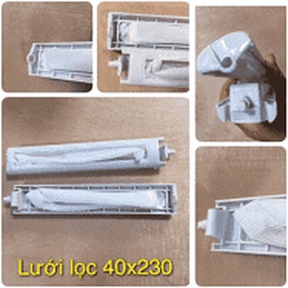 Lưới lọc máy giặt sanyo chính hãng 230mm*40mm - túi lọc rác máy giặt 8kg