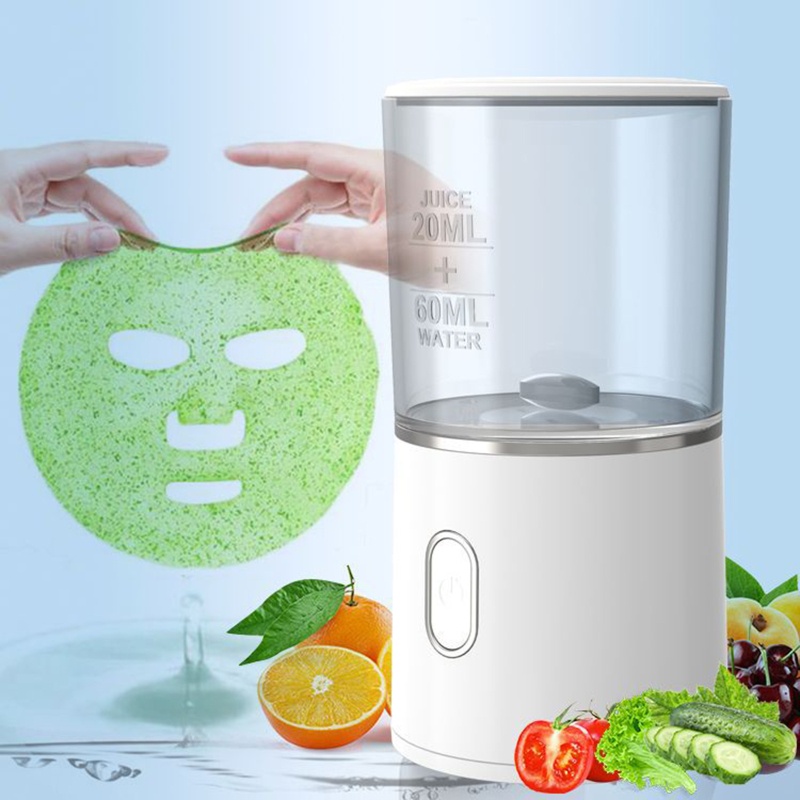 1 Set Máy Làm Kem Mặt Mini Từ Rau Củ Quả Tự Nhiên