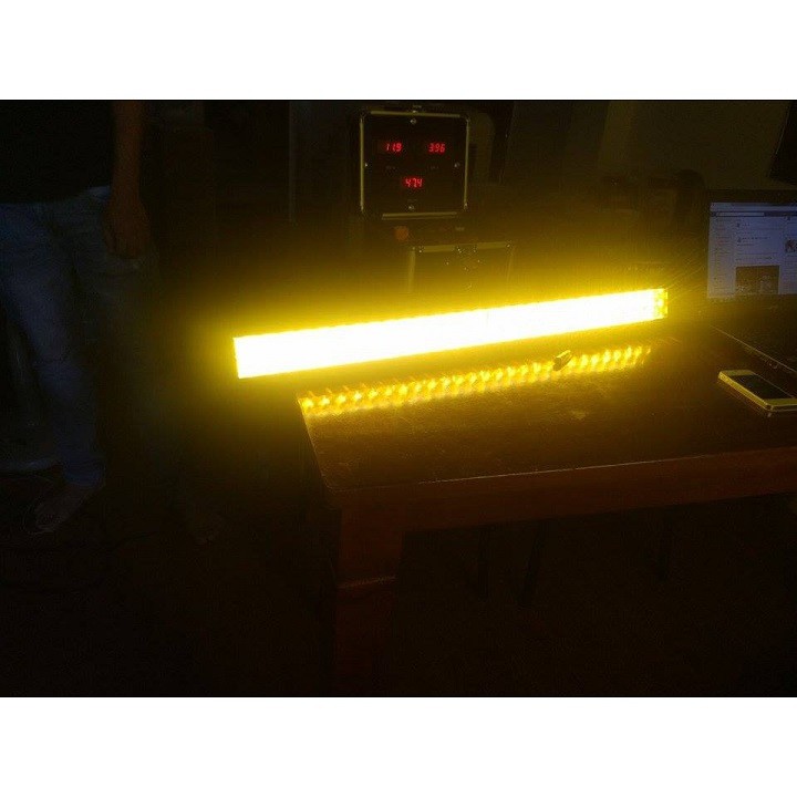 LED 5D DÀI TRỢ SÁNG 48 LED 2 TẦNG 144W 60CM BI CẦU VÀNG