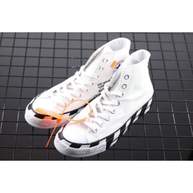 (40x1)Converse chính thức Chuck 70 tên 2.0 "of white" - 163892C [ONESHOP]