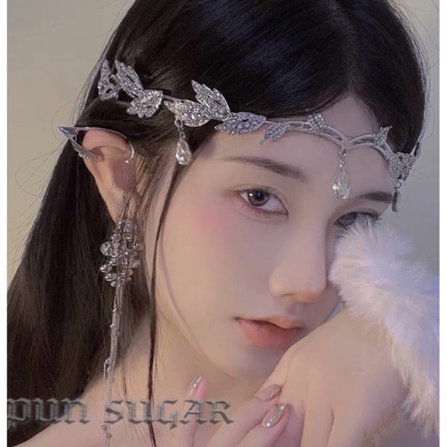 Cài tóc đính đá Giọt Nước bling bling ✨