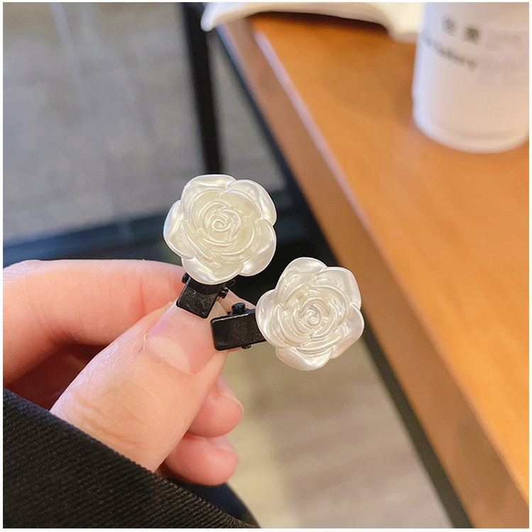 Kẹp Tóc Họa Tiết Hoa Trà Phong Cách Nhật Bản