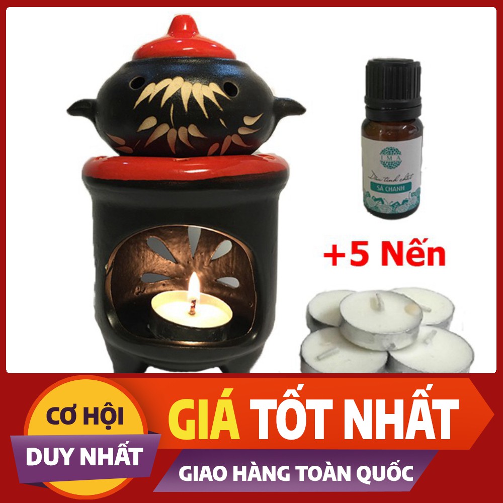 Đèn xông tinh dầu_hình ấm