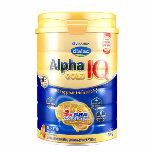 Sữa Dielac Alpha Gold Step 4 - 900g HSD 2023