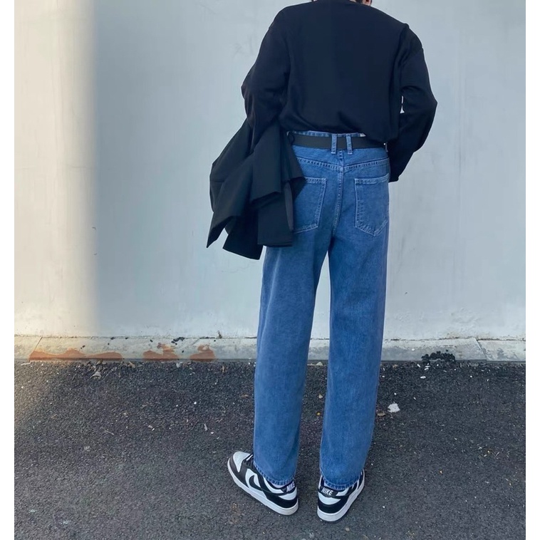 QUẦM JEANS ỐNG XUÔNG UNISEX