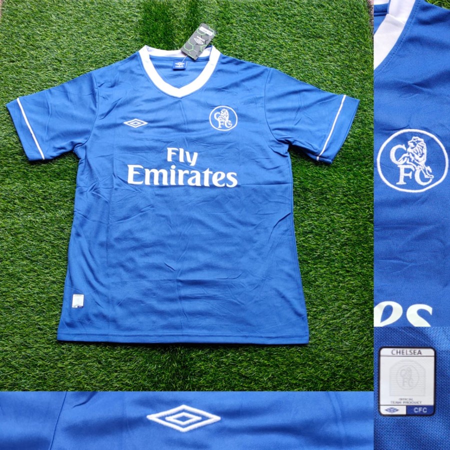 2003 / 2004 Áo Đấu Sân Nhà CHELSEA Cổ Điển