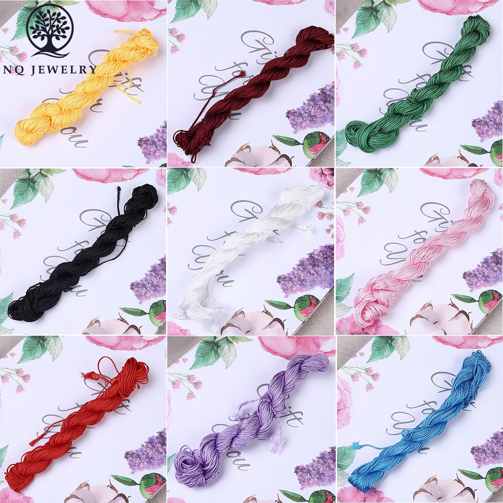 Bó dây vải dù thắt dây handmade loại 1mm