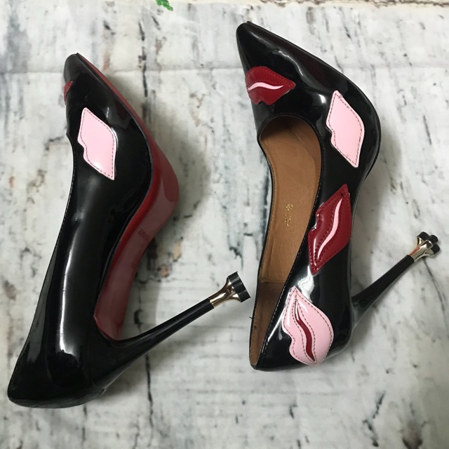 Giày si (secondhand). Toàn bộ da thật hết