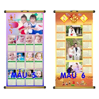 COMBO LỊCH LỤA IN HÌNH THEO YEU CẦU