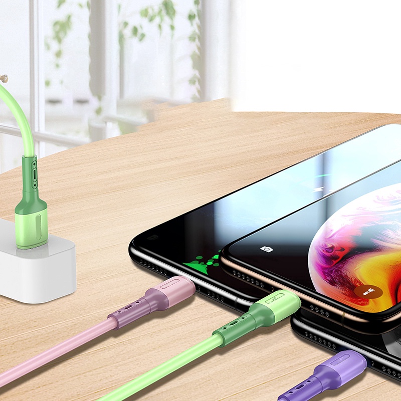 Cáp Sạc Nhanh 3 Trong 1 Type C Micro Usb Dài 120Cm Cho iPhone 13 14max