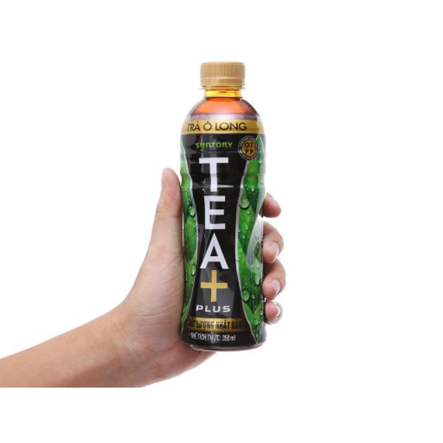 Thùng 24 lon Trà Ô Long Tea + Plus 350ml | BigBuy360 - bigbuy360.vn