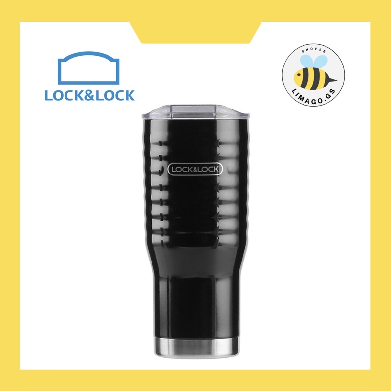 Ly Giữ Nhiệt Lock&Lock Wave Tumbler LHC4147BLK - Đen (750ml)