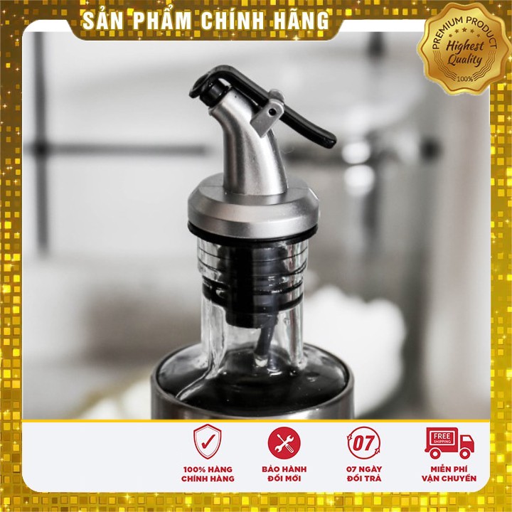 Chai chiết dầu ăn thủy tinh có vòi chiết, Chai Thủy Tinh Đựng Dầu ăn, Nước mắm, Gia vị trong bếp