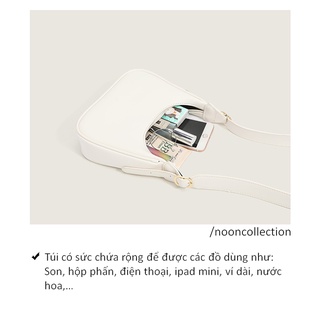 Túi xách nữ NOON Túi đeo vai kiểu dáng basic, da mềm NB34