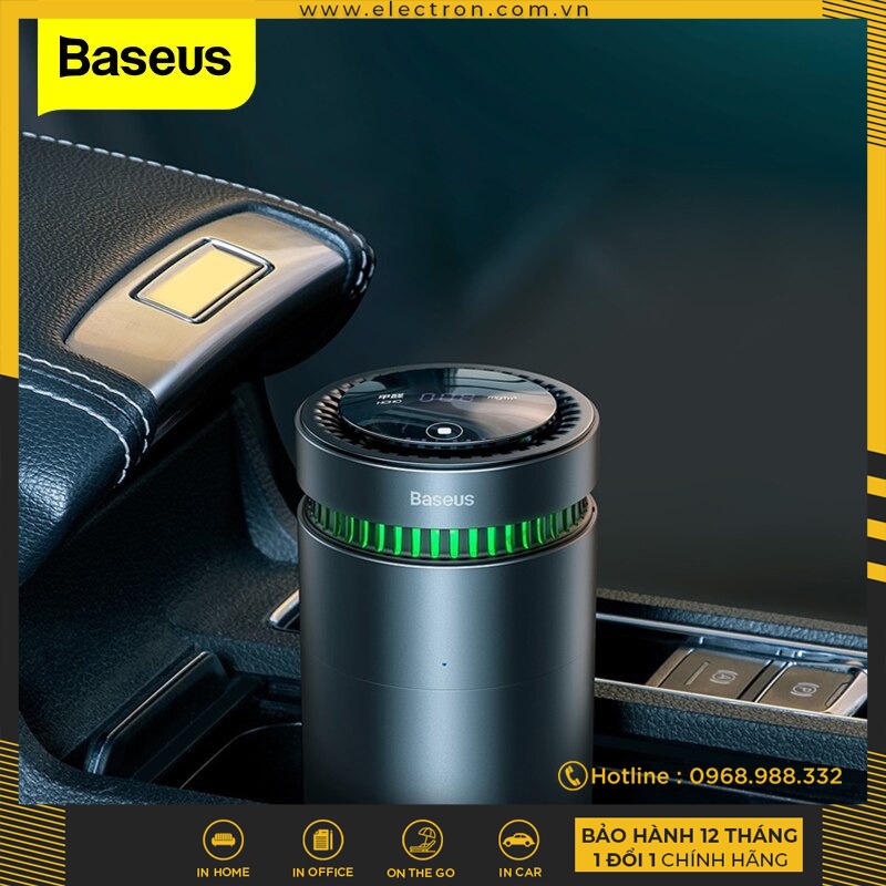 Bộ lọc không khí Baseus siêu phân tử màn hình kỹ thuật số Supramolecule formaldehyde purifier