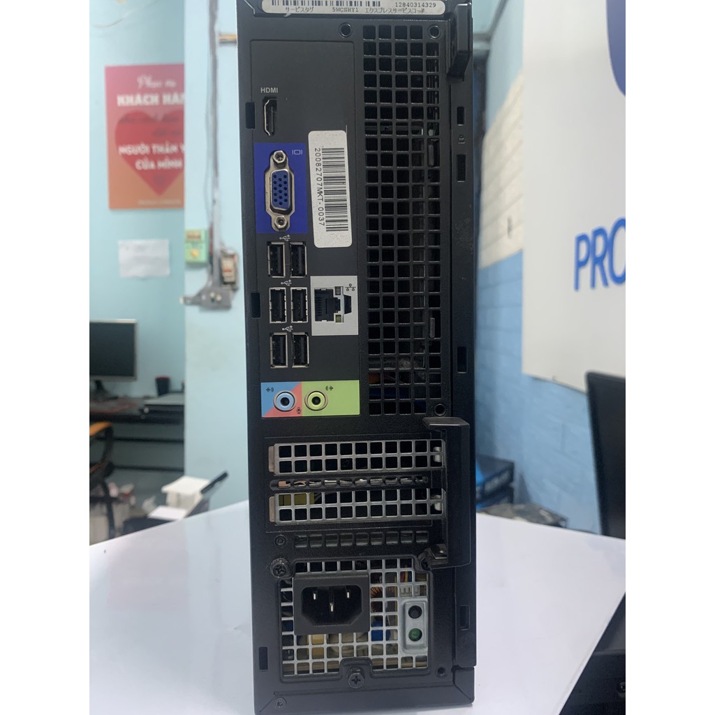 Case Máy Tính Đồng Bộ Dell Mini Optiplex 7010,3010  Core I5/ Core I3 Kích thước siêu nhỏ gọn - Tặng Bàn Phím chuột mới.