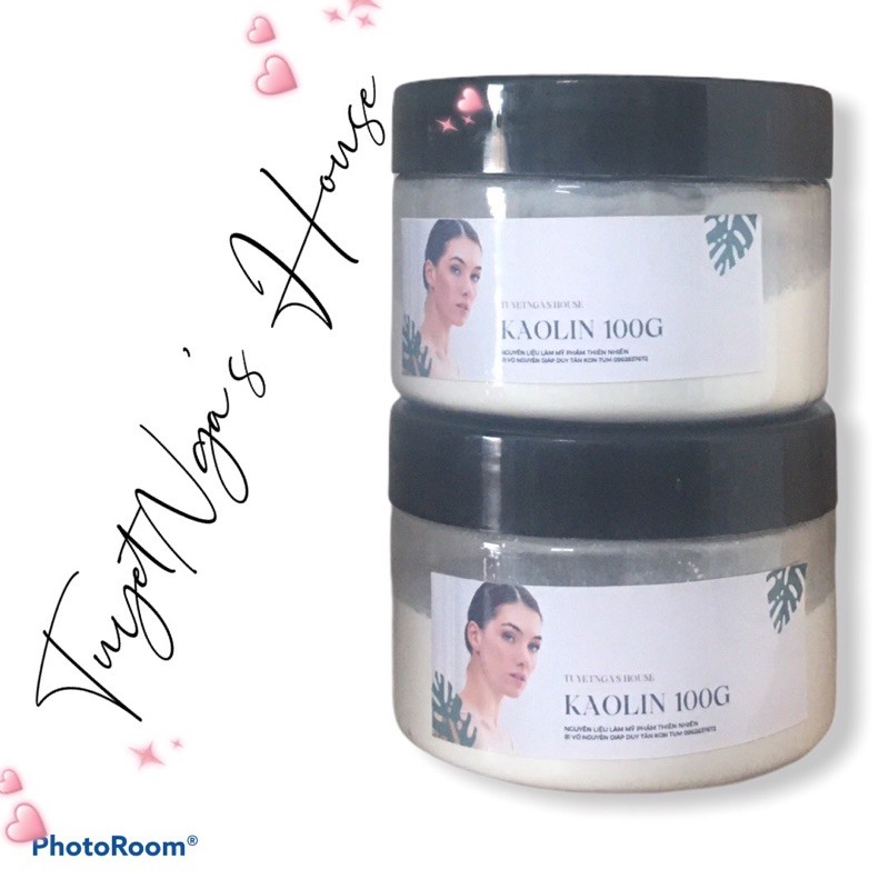 kaolin-bùn cao lanh -nguyên liệu làm mỹ phẩm