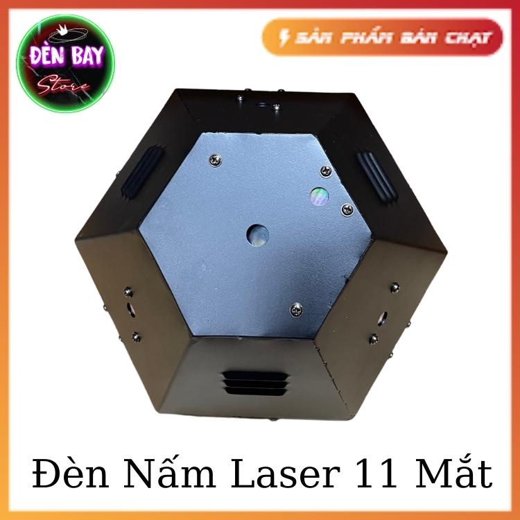 Đèn Nấm Laser 11 Mắt Hiệu Ứng Galaxy Quét Tia Xoay 360 Độ Phù Hợp Dùng Cho Karaoke , Sự Kiện , Tiệc Cưới , Phòng Bay