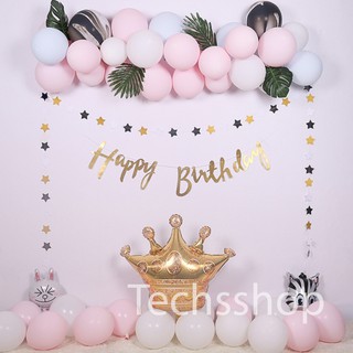 Bộ Trang Trí Sinh Nhật, Thôi Nôi Cho Các Bé - Mẫu Hình Vương Miện Lớn - Set Birthday Decorations