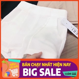 Quần sooc đùi cạp cao siêu tôn dáng
