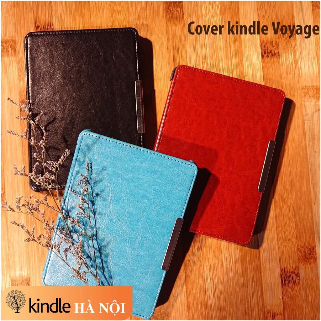 Bao da cover case cho máy đọc sách Kindle Basic - Paperwhite - Voyage - Oasis