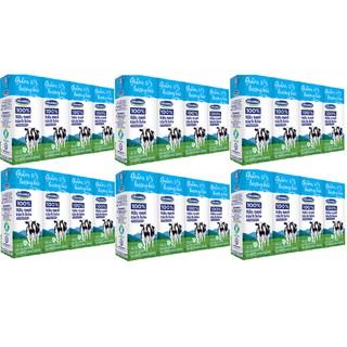 COMBO 6 LỐC SỮA TƯƠI VINAMILK TÁCH BÉO KHÔNG ĐƯỜNG 180ML