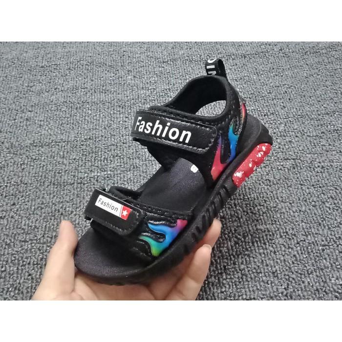 sandal bé trai size 21-36 FIRE phong cách