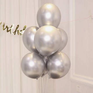 Vỏ Bóng bay màu Chrome cho Trang trí Bữa tiệc - Chrome bạc