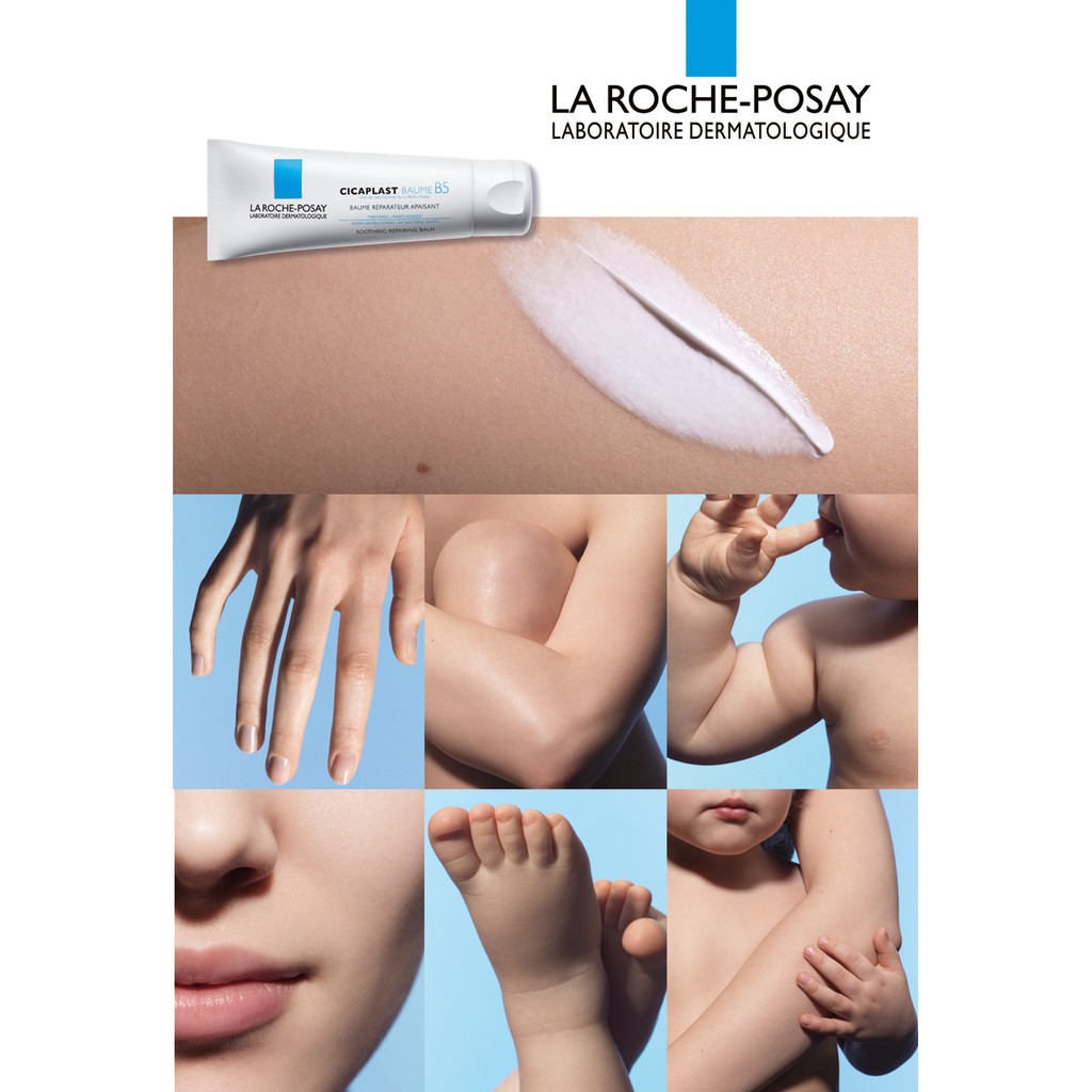 Kem Dưỡng Làm Dịu Mát, Phục Hồi Da La Roche-Posay Cicaplast Baume B5 40ml