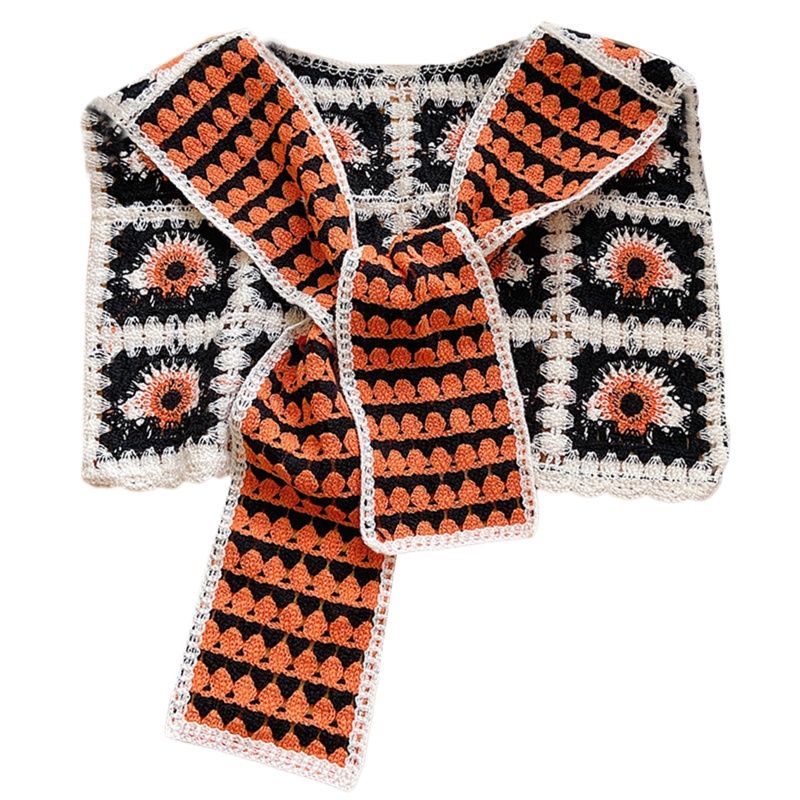 Khăn Choàng Đan Móc Và Khăn Choàng Vai Thời Trang Cho Nữ