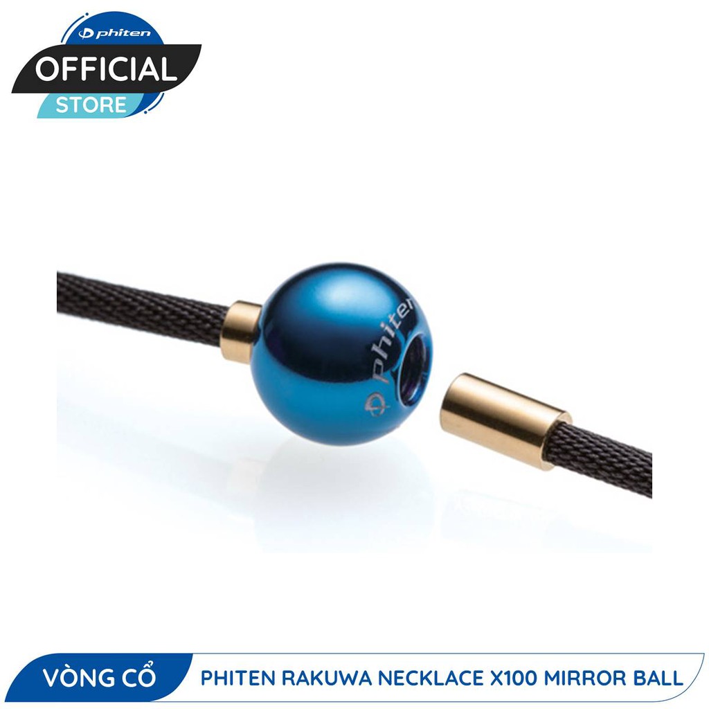 Vòng Cổ Phiten Rakuwa X100 Mirror Ball -TG640051/TG640052/TG640151/TG640152/TG640351/TG640352