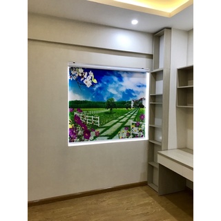 Rèm cuốn in tranh/ Rèm tranh 3D