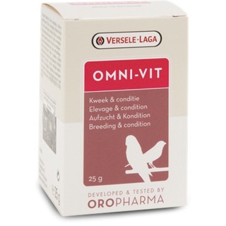Vitamin hỗ trợ sinh sản Omni-vit cho chim/vẹt dạng bột 25g