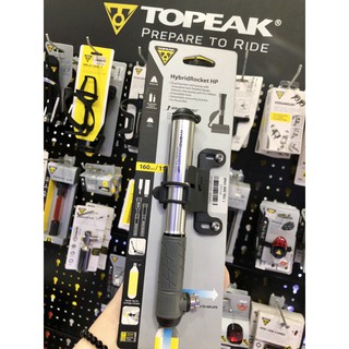 Bơm Xe Đạp Đa Năng TOPEAK HybridRocket HP THR-HP1S (Bơm Tay và Bơm CO2)