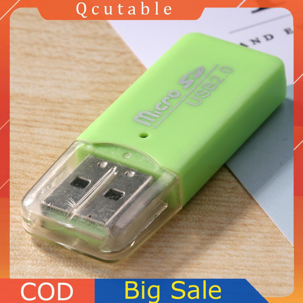 Đầu Đọc Thẻ Nhớ Usb 2.0 Tốc Độ Cao Cho Micro Sd / Tf T-Flash