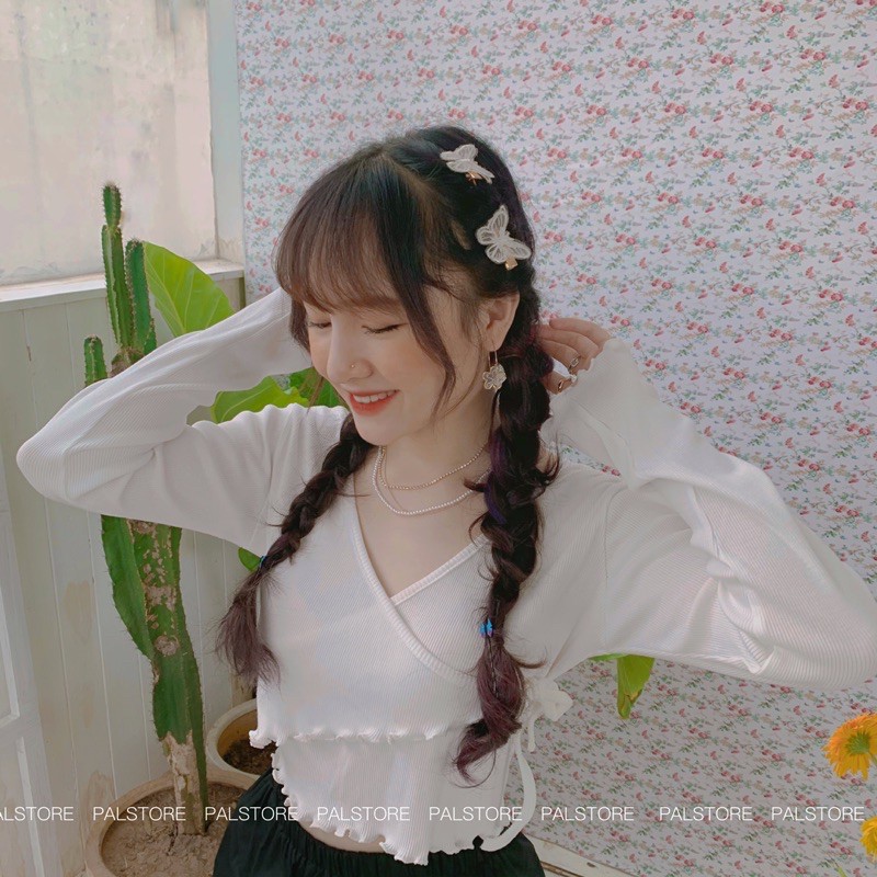 [Mã FATHANG5 giảm 10K đơn 50K] Áo Hanbok croptop body | BigBuy360 - bigbuy360.vn
